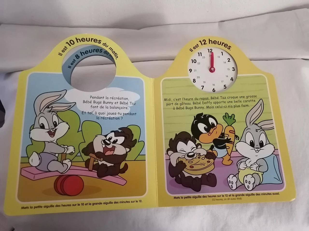 j'apprends les heures - kinderboek – photo 4